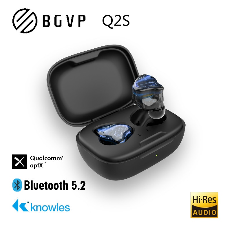 BGVP-Q2S TWS QCC3040 Qualcomm Knowles 3D Hifi ..